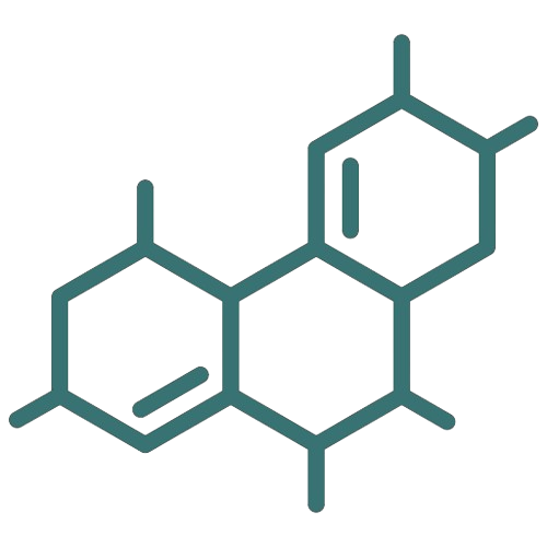 Logo des Oxymind-Projekts, eine Verbindung von Basen-Bausteinen (chemisches Element)